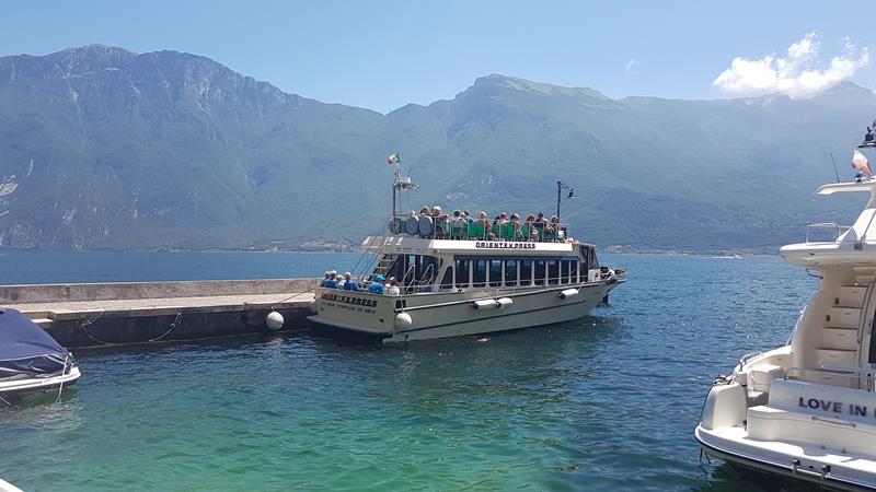 Limone sul Garda, Schnellboot nach Malcesine
